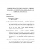 ANALISIS DE LA IMPLEMENTACION DEL TURISMO ENOLÓGICO COMO ESTRATEGIA DE CAPTACION DE CLIENETES POTENCIALES