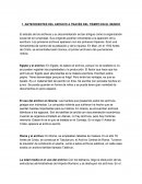 ANTECEDENTES DEL ARCHIVO A TRAVÉS DEL TIEMPO EN EL MUNDO