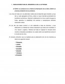 INDICACIONES PARA EL DESARROLLO DE LA ACTIVIDAD