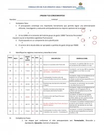 Evaluacion. Página 1