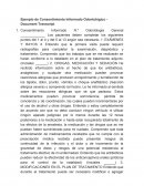 Ejemplo de Consentimiento Informado Odontológico - Document Transcript