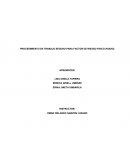 PROCEDIMIENTO DE TRABAJO SEGURO PARA FACTOR DE RIESGO FISICO (RUIDO)