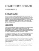 Los lectores de Israel