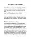 Teoría sobre el origen de la religión