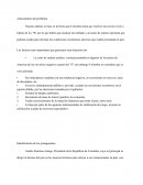 Analisis del Caso. Economía