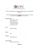 Ejemplo de lo que es el Trabajo de estadistica