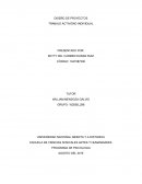 Trabajo de diseño de proyectos