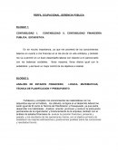 Perfil ocupacional, gerencia pública