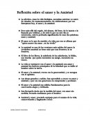 Reflexion de amistad