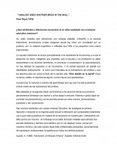 Analisis video another Brick in the wall