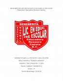 Benemérita Escuela Normal para Licenciadas en Educación Preescolar. Educadora Rosaura Zapata.