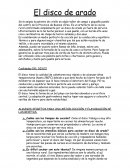 Recetas Disco de Arado