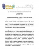 DERECHOS HUMANOS DESDE EL IUSNATURALISMO Y EL PERSONALISMO