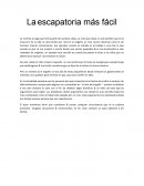 Alcoholismo. La escapatoria más fácil