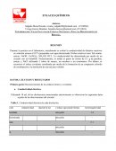Enlace quimico. DATOS, CÁLCULOS Y RESULTADOS