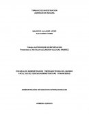 TRABAJO DE INVESTIGACION AGENCIAS DE ADUANA