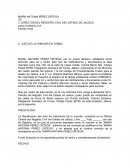 Formato de demanda de rectificacion de acto
