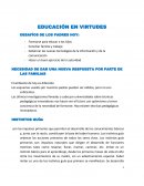 EDUCACIÓN EN VIRTUDES DESAFÍOS DE LOS PADRES HOY