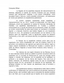 La Conquista Militar