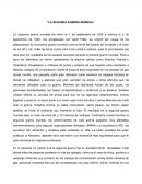 Ensayo: La segunda guerra mundial resumida