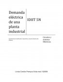 Demanda eléctrica de una planta industrial