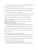La Agricultura y relación norte-sur en el Comercio Internacional