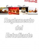Reglamento del estudiante