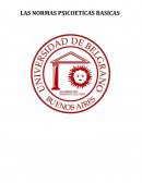 Normas psicoeticas basicas