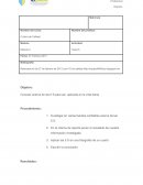 En la rúbrica de reporte poner el resultado de nuestra información investigada