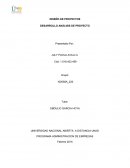 Diseño de proyectos. Desarrollo análisis de proyecto