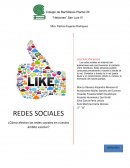 ¿Cómo afectan las redes sociales en nuestro ámbito escolar?