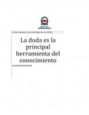 Cómo elaborar una investigación científica