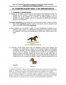 LA COMUNICACIÓN ORAL Y SU IMPORTANCIA
