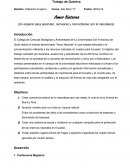 Trabajo de Química Amor Naturae