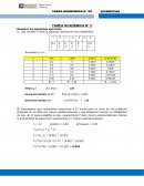 EStadistica. TAREA ACADÉMICA N° 2 Resuelve los siguientes ejercicios