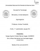 Agronegocios dentro de la nación Argentina