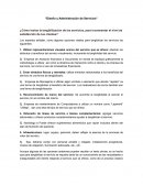 Diseño y Administración de Servicios