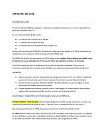 Informe apple. Página 1