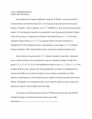 Acta de inasistencias - Escuela primaria “Erendira”