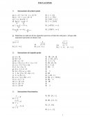 Inecuaciones cuadraticas