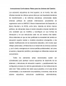 Innovacion curricular