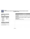 Acta de Constitución del proyecto de implementación de un sistema integrado de gestión en andina Oil & Gas