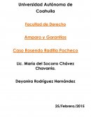 Ensayo del Caso Rosendo Radilla Pacheco