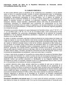 Información tomada del Atlas de la República Bolivariana de Venezuela