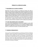 Marketing. PRODUCTO: ACTIBIO DE GLORIA