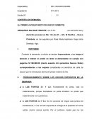 Desalojo de ocupacion precaria