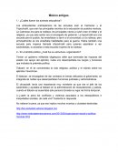 México antiguo. 1.- ¿Cuáles fueron los avances educativos?