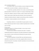 Que es aprendizaje colaborativo