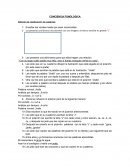 CONCIENCIA FONOLOGICA Método de clasificación de palabras