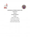 Actividad Integradora etapa 1 Literatura